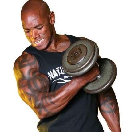 ken Flex Wheeler Biceps Size